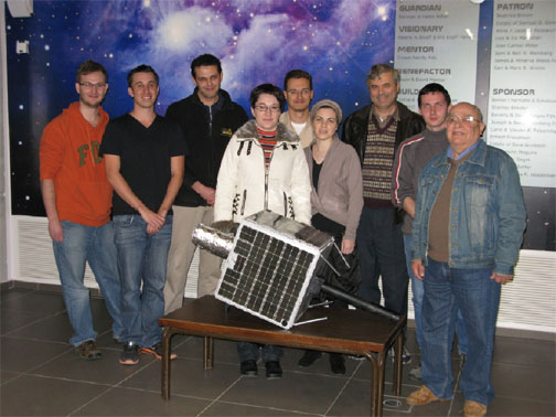 SABRES Project: Constellation of Microsatellites for Communication Services