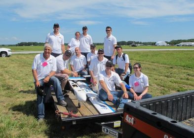 The AUVSI students team wins 5th place in the Annual Student Unmanned Air Systems (SUAS) Competition.