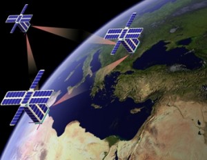 Space Autonomous Mission for Swarming and Geolocation with Nanosatellites (SAMSON)