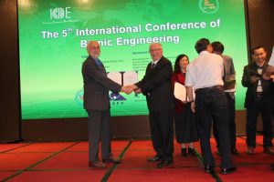 Outstanding Contribution Award by the International Society of Bionic Engineering