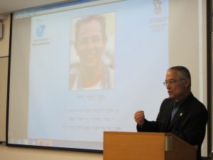 Prof. Yaakov Oshman opening the ceremony