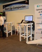 Start Up companies in the exhibition hall