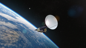 NSLComm expandable antenna for satellite communications