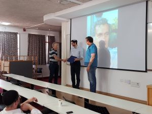 The 2018 Merhav Prize Seminar. Winner - Shimon Julius