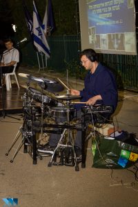 BSc Graduation Ceremony 28.6.18 - Omer Cohen on the drums