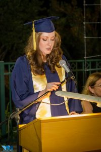 BSc Graduation Ceremony 28.6.18 - Anna Mossi speaking on behalf of the students