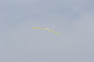 First Successful Flight of the Active Aeroelastic Aircraft Testbed (A3TB)