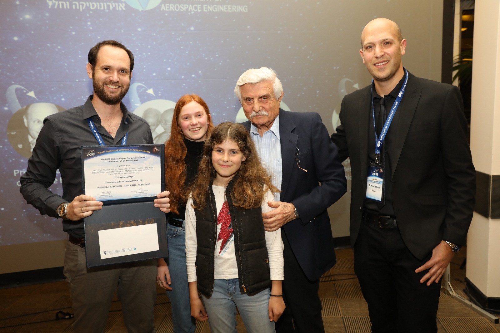 Project A3TB, winner of the Shlomit Gali Prize in the Student Project Competition